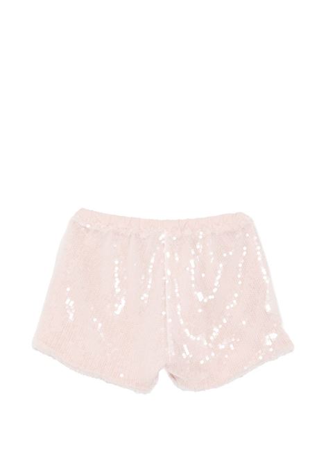 Shorts con paillettes Lù-Lù BY MISS GRANT | LL4173ROSA